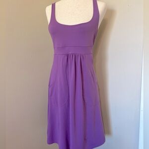 Susana Monaco Purple Dress Stretch Jersey Knit Medium Comfy Tennis Preppy